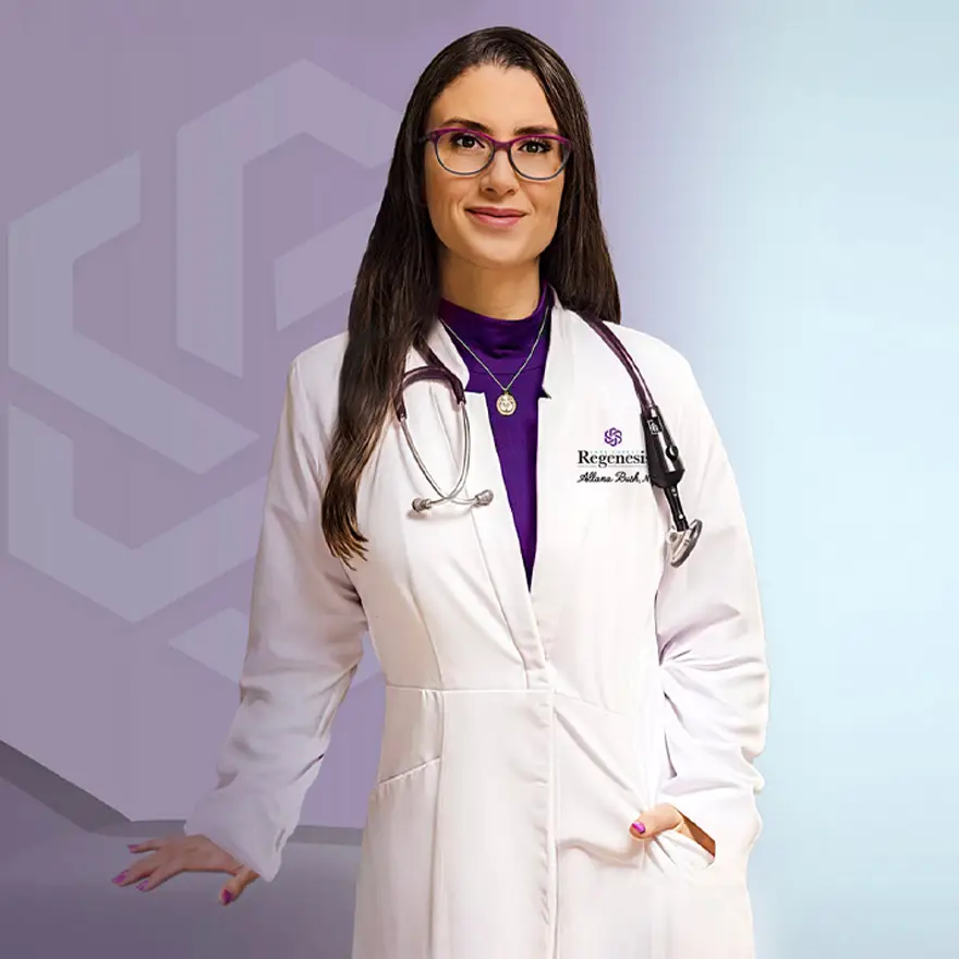 Allana Bush, FNP-C, founder and provider at Lake Forest Regenesis